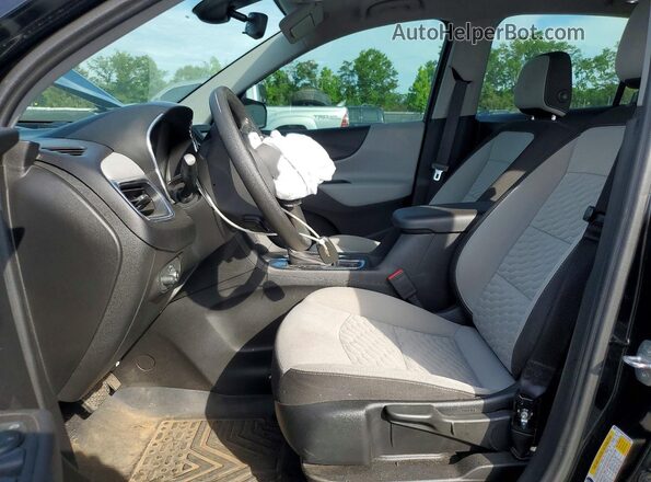 2GNAXHEV7L6168580 2020 CHEVROLET EQUINOX Black Front interior view