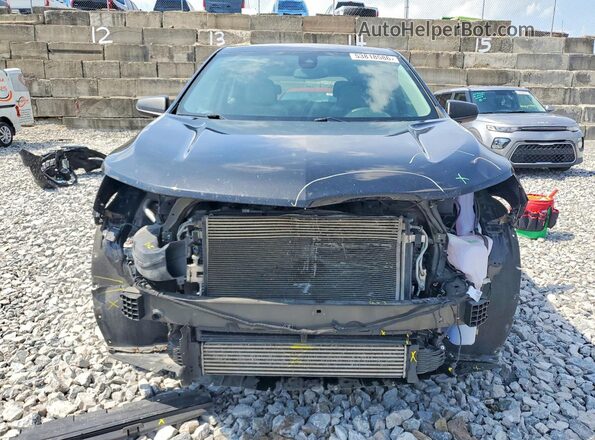 2GNAXHEV7L6237834 2020 CHEVROLET EQUINOX Black Front view