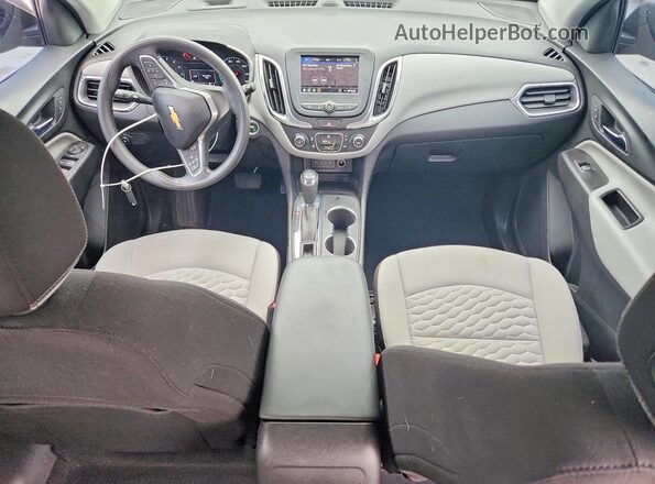2GNAXHEV7M6164448 2021 CHEVROLET EQUINOX Черный Вид панели приборов