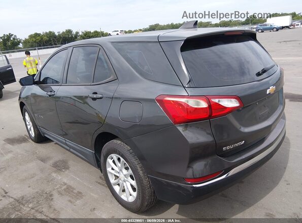 2GNAXHEV8J6116534 2018 CHEVROLET EQUINOX Черный Задняя левая четверть