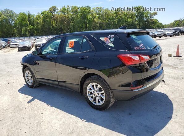 2GNAXHEV8J6264652 2018 CHEVROLET EQUINOX Black Հետևի ձախ