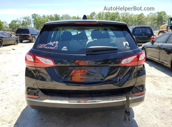 2GNAXHEV8J6264652 2018 CHEVROLET EQUINOX Black Հետևի տեսք