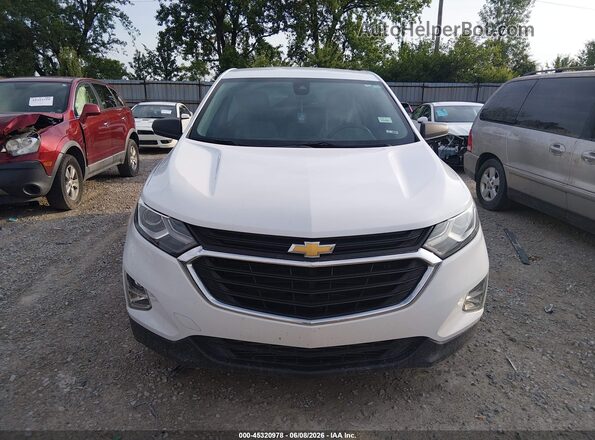 2GNAXHEV9L6176034 2020 CHEVROLET EQUINOX Белый Вид задней части салона