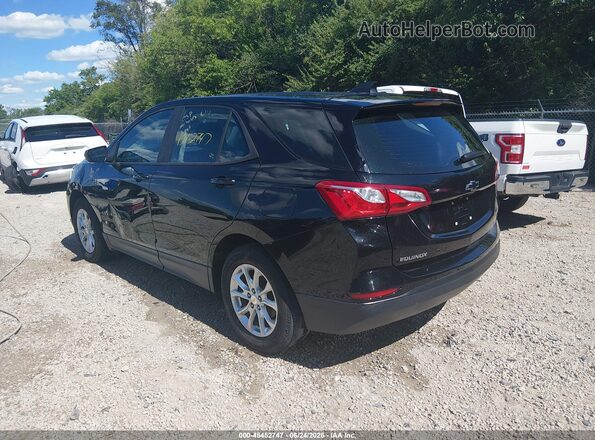 2GNAXHEV9L6199331 2020 CHEVROLET EQUINOX Black Tył lewy