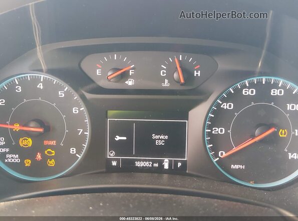 2GNAXHEV9M6150809 2021 CHEVROLET EQUINOX Gray Widok tylnych siedzeń