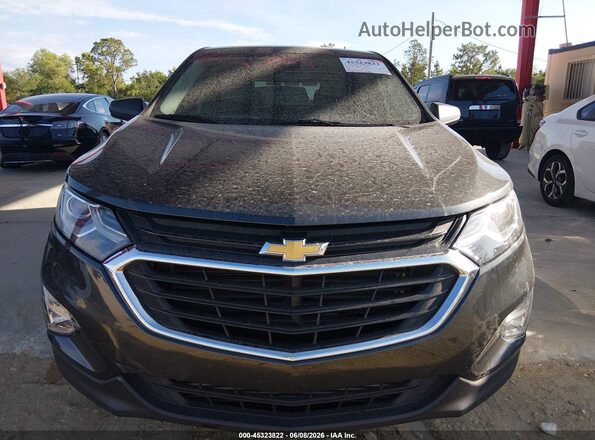 2GNAXHEV9M6150809 2021 CHEVROLET EQUINOX Gray Widok zestawu wskaźników
