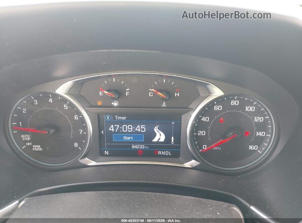 2GNAXHEV9N6132215 2022 CHEVROLET EQUINOX White Հետևի նստատեղերի տեսք