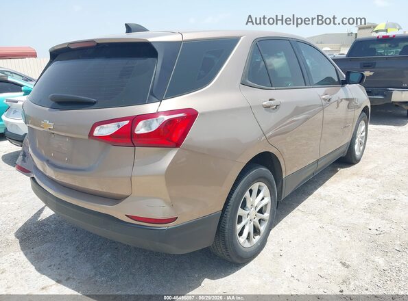 2GNAXHEVXK6263388 2019 CHEVROLET EQUINOX Brown Հետևի աջ