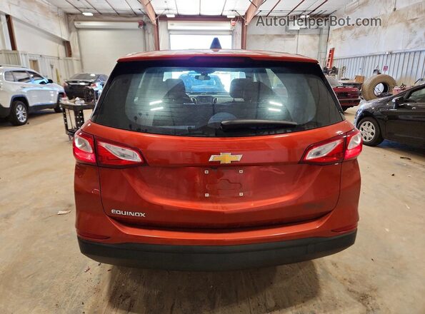 2GNAXHEVXL6191013 2020 CHEVROLET EQUINOX Оранжевый 