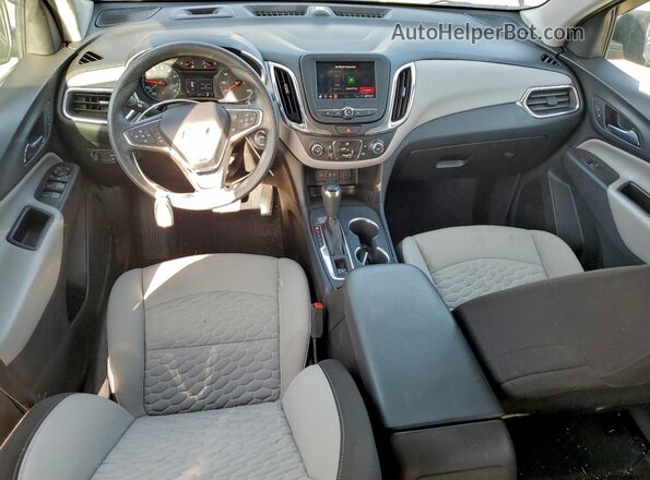 2GNAXHEVXM6145392 2021 CHEVROLET EQUINOX Gray Dashboard view
