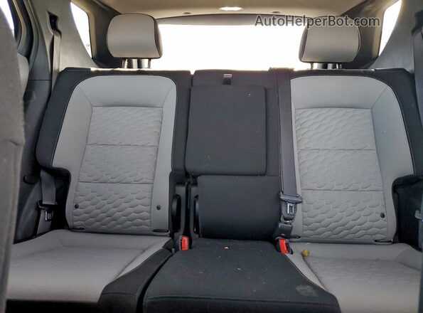 2GNAXHEVXM6145392 2021 CHEVROLET EQUINOX Gray Rear seats view