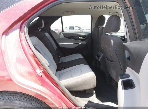 2GNAXJEV0J6197651 2018 CHEVROLET EQUINOX Maroon VIN կոդի պիտակի տեսք