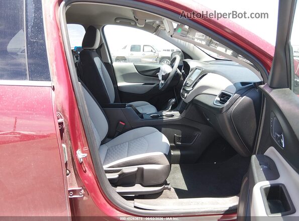 2GNAXJEV0J6197651 2018 CHEVROLET EQUINOX Maroon Սալոնի դիմացի տեսք