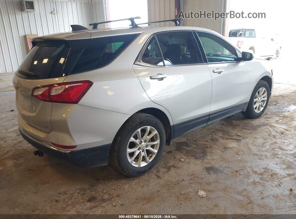 2GNAXJEV0J6278097 2018 CHEVROLET EQUINOX Silver Trasero derecho