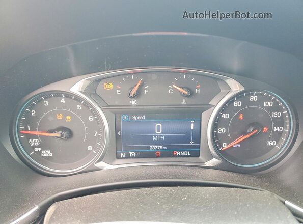 2GNAXJEV0L6248648 2020 CHEVROLET EQUINOX Black ხელსაწყოთა პანელის ხედი