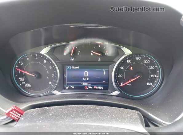 2GNAXJEV1L6258248 2020 CHEVROLET EQUINOX Gray უკანა სავარძლების ხედი