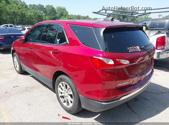 2GNAXJEV2J6141971 2018 CHEVROLET EQUINOX Red Tył lewy