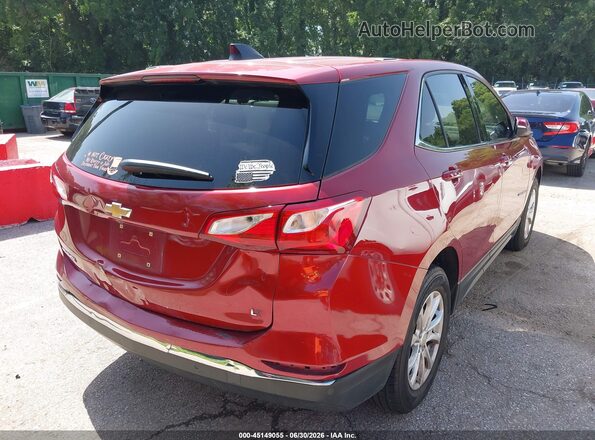 2GNAXJEV2J6141971 2018 CHEVROLET EQUINOX Red Tył prawy