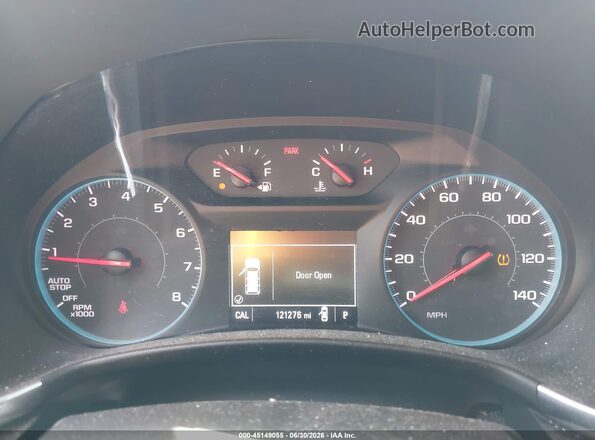 2GNAXJEV2J6141971 2018 CHEVROLET EQUINOX Red Widok tylnych siedzeń
