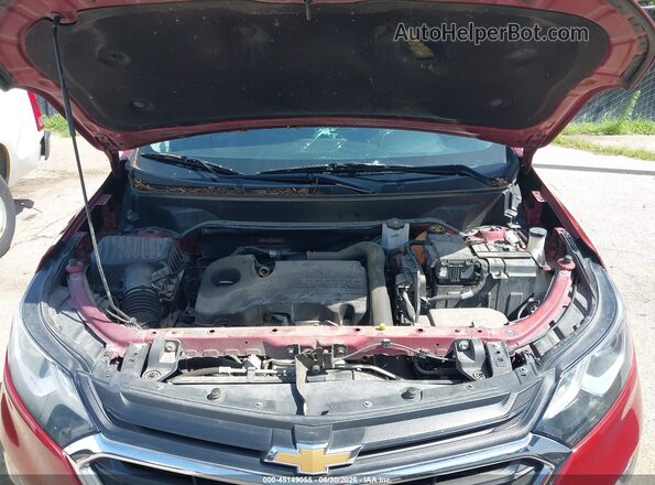 2GNAXJEV2J6141971 2018 CHEVROLET EQUINOX Red Widok z tyłu