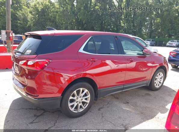 2GNAXJEV2J6141971 2018 CHEVROLET EQUINOX Red Widok wnętrza z tyłu