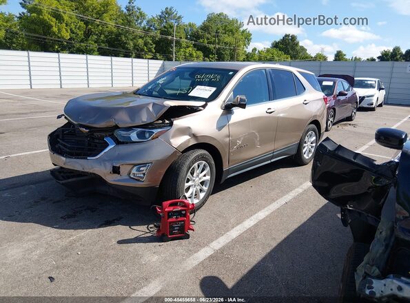 2GNAXJEV2J6240080 2018 CHEVROLET EQUINOX Brown Vista tres cuartos delantera izquierda