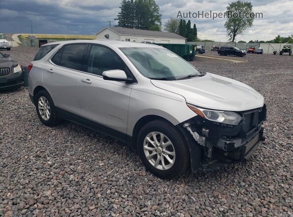 2GNAXJEV2J6265903 2018 CHEVROLET EQUINOX Silver Առջևի աջ
