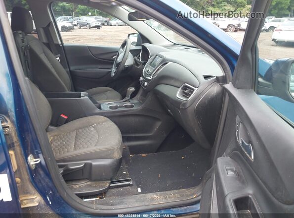 2GNAXJEV2M6149766 2021 CHEVROLET EQUINOX Синий Вид салона спереди