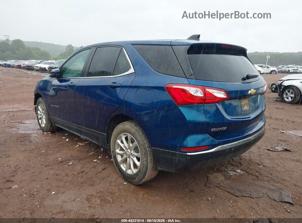 2GNAXJEV2M6149766 2021 CHEVROLET EQUINOX Синий Задняя левая четверть