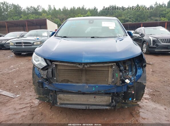 2GNAXJEV2M6149766 2021 CHEVROLET EQUINOX Синий Вид спереди