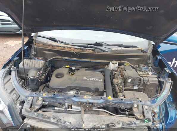 2GNAXJEV2M6149766 2021 CHEVROLET EQUINOX Синий Вид сзади