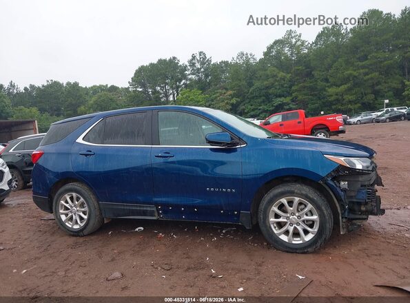 2GNAXJEV2M6149766 2021 CHEVROLET EQUINOX Синий Вид задней части салона
