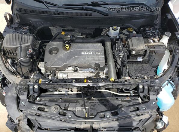 2GNAXJEV2N6151423 2022 CHEVROLET EQUINOX Black ძრავის განყოფილების ხედი