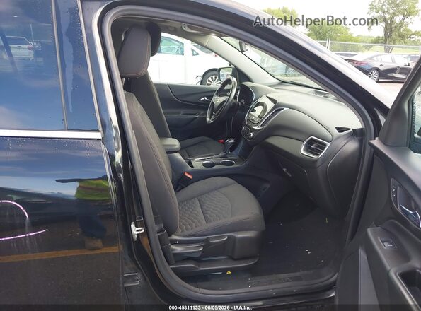 2GNAXJEV3J6169844 2018 CHEVROLET EQUINOX Black Front interior view