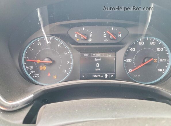 2GNAXJEV3J6201904 2018 CHEVROLET EQUINOX Tan Widok zestawu wskaźników