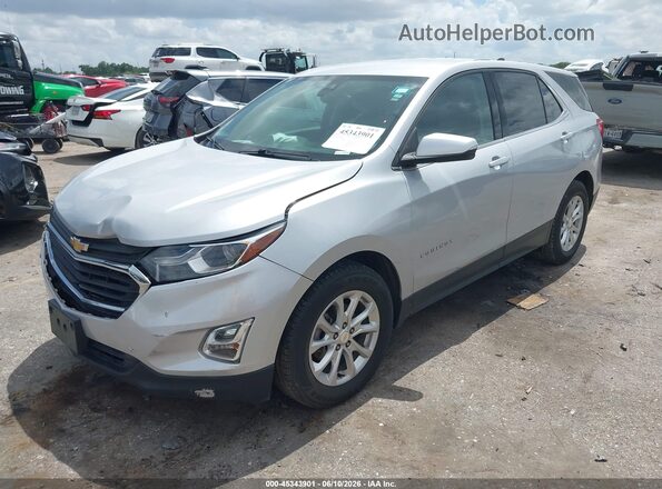 2GNAXJEV3K6159719 2019 CHEVROLET EQUINOX Silver Przód lewy