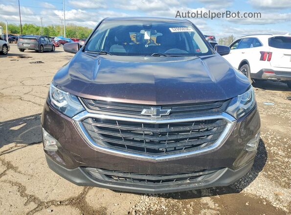 2GNAXJEV3L6200741 2020 CHEVROLET EQUINOX Brown წინა ხედი
