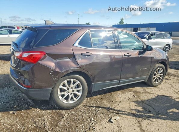 2GNAXJEV3L6200741 2020 CHEVROLET EQUINOX Brown უკანა მარჯვენა