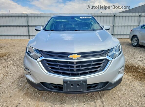 2GNAXJEV4J6229727 2018 CHEVROLET EQUINOX Silver Front view
