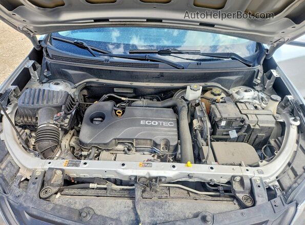 2GNAXJEV4J6229727 2018 CHEVROLET EQUINOX Silver Engine compartment view
