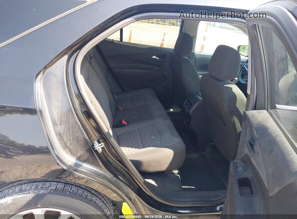 2GNAXJEV5J6165259 2018 CHEVROLET EQUINOX Black Widok naklejki z numerem VIN