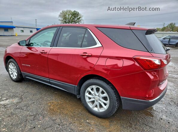 2GNAXJEV5J6292772 2018 CHEVROLET EQUINOX Red Հետևի ձախ