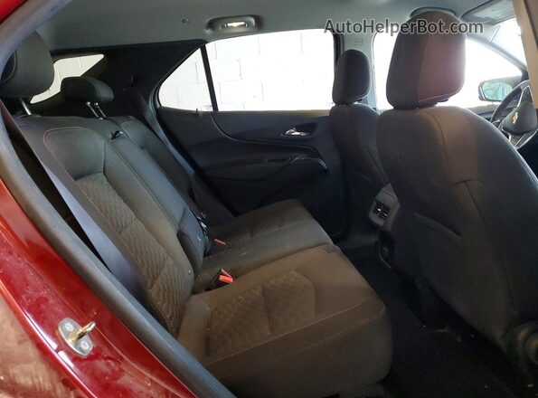 2GNAXJEV5J6323549 2018 CHEVROLET EQUINOX Maroon Հետևի նստատեղերի տեսք