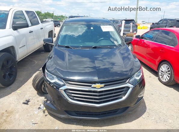 2GNAXJEV5J6340450 2018 CHEVROLET EQUINOX Черный Вид щитка приборов