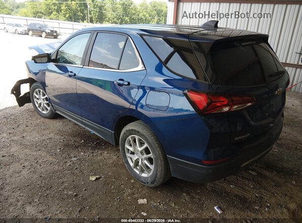 2GNAXJEV7N6115341 2022 CHEVROLET EQUINOX Blue Հետևի ձախ