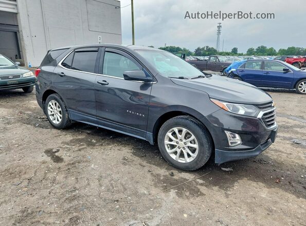 2GNAXJEV8J6302517 2018 CHEVROLET EQUINOX Серый Передняя правая четверть