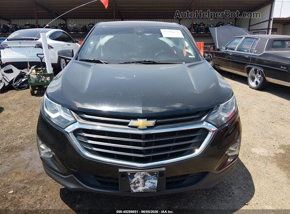 2GNAXJEVXL6143373 2020 CHEVROLET EQUINOX Black Вид щитка приладів