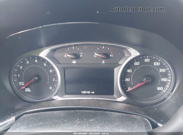 2GNAXKEV0L6116253 2020 CHEVROLET EQUINOX Black Widok tylnych siedzeń