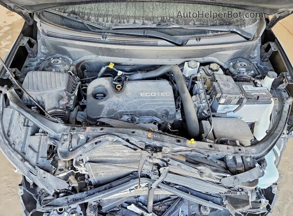 2GNAXKEV0L6220337 2020 CHEVROLET EQUINOX Black Widok wnętrza z tyłu