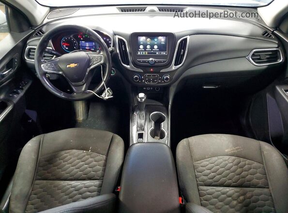 2GNAXKEV1K6118804 2019 CHEVROLET EQUINOX Белый Вид панели приборов